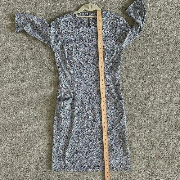 J.Mclaughlin Catalyst Catalina Cloth Sheath Dress Pockets XS - Picture 8 of 9